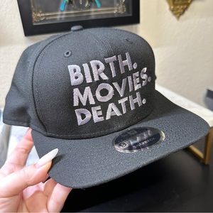 BIRTH.MOVIES.DEATH. Snapback Baseball Hat